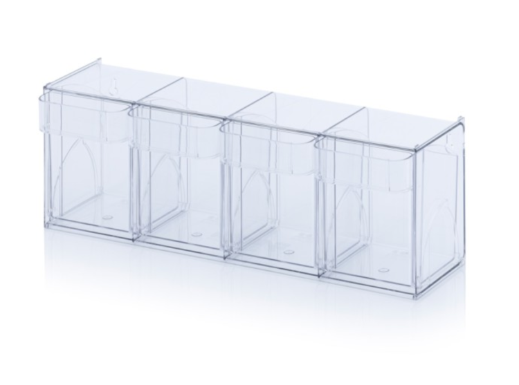 Výklopná nádoba - 4 boxy